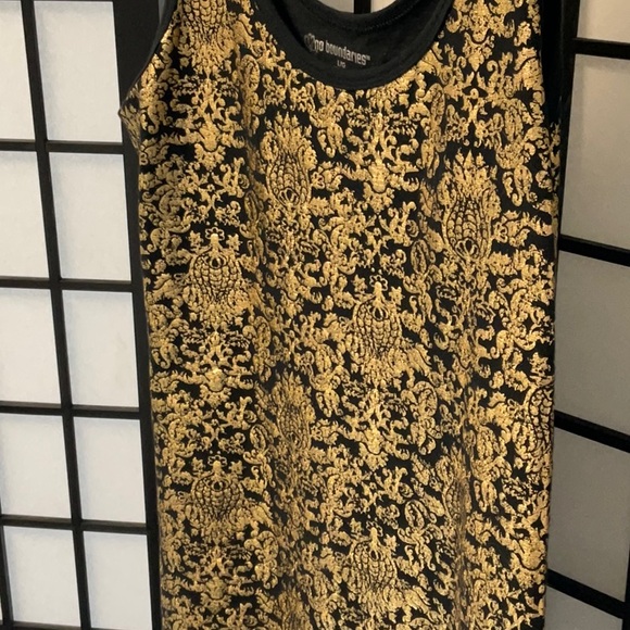 COPY - Shiny gold tank top , says large sea measurements excellent condition - Picture 2 of 7